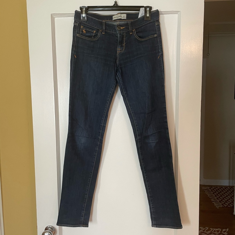 Abercrombie kids dark wash jeans